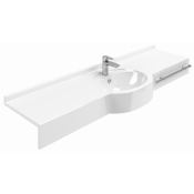 Раковина Цвет и стиль Фасон 170 фартук НФ-00008139 белый глянец