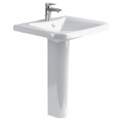 Раковина Цвет и стиль Тюльпан Нова 65 НФ-00008622 белый глянец