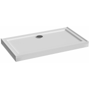 Душевой поддон Цвет и Стиль Gamma 140х80 НФ-00009296 с экраном белый глянец