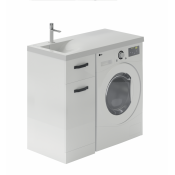 Тумба под раковину Цвет и Стиль Сиеста Лофт 35 НФ-00009469 с б/к белый 35 см