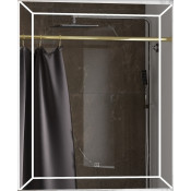 Зеркало Цвет и стиль Kraft НФ-00018447 с подсветкой