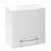 Шкаф подвесной Эстет Elin 15747 левый белый