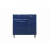 Тумба с раковиной Эстет Barcelona 15790 Белый 2-Я,1-Д. Правый