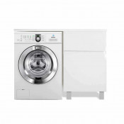 Тумба с раковиной Эстет Dallas Luxe 15509 правая белая