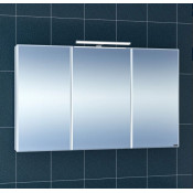 Зеркальный шкаф "Стандарт 120" свет с подсветкой