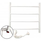 Электрический полотенцесушитель Indigo Arc LCAE50-50WMHL 50х50 белый