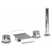 Смеситель на борт ванны Vega Piccolo Lux 16689 хром