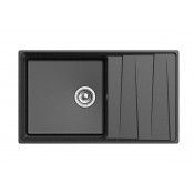 Мойка мрамор Granfest Level чаша с крылом 860*500 GF-LV--860L черный