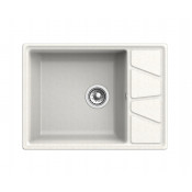 Мойка мрамор Granfest Vertex чаша с крылом 680*500 мм GF-V--680L белый