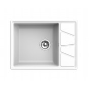 Мойка мрамор Granfest Vertex чаша с крылом 680*500 мм GF-V--680L иней