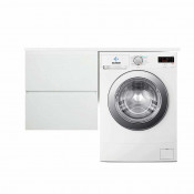 Тумба с раковиной Эстет Dallas Luxe 15523 левая белая 36 см