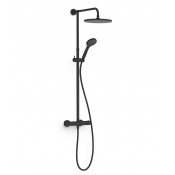 Комплект настенного см. с термостатом и 2 выходами для душа 21639302NM Tres BASIC