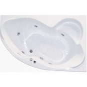 Акриловая ванна Bellsan Индиго 14642 168х110 с гидромассажем левая