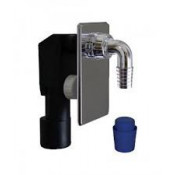 Сифон для стиральной машины PlastBrno EPPC450 хром