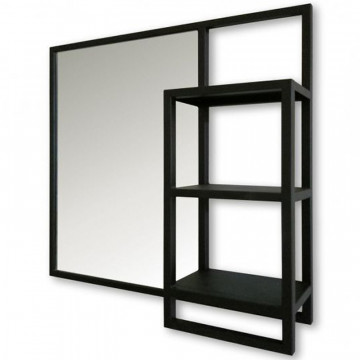 Зеркало Silver Mirrors Bronks-light ФР-1760 80х80 черный