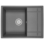 Кухонная мойка Granula 6501bg графит