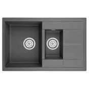Кухонная мойка Granula 7802bg графит