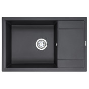 Кухонная мойка Granula GR-7805 78x50 черный