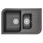 Кухонная мойка Granula 7803bl черный