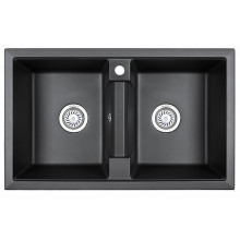Кухонная мойка Granula GR-8101 81x50 черный