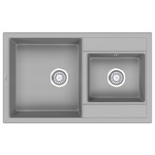 Кухонная мойка Granula GR-8201 82x50 алюминиум