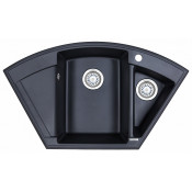 Кухонная мойка Granula GR-9001 90х52 шварц