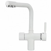 Смеситель для кухни Granula 2088wh с подключением фильтра арктик
