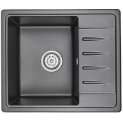 Кухонная мойка Granula Standart ST-5803 58x50 черный