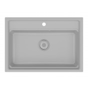 Кухонная мойка Granula Kitchen Space KS-7301 73x51 арктик