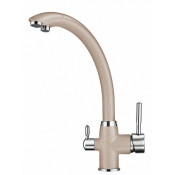 Смеситель для кухни Granula 2167an с подключением фильтра антик