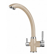 Смеситель для кухни Granula 2167sa с подключением фильтра песок 