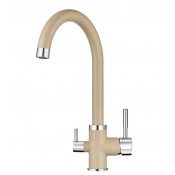 Смеситель для кухни Granula 2168sa с подключением фильтра песок