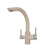 Смеситель для кухни Granula 2304sa с подключением фильтра песок 