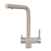 Смеситель для кухни Granula 2305sa с подключением фильтра песок