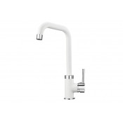 Смеситель для кухни Granula 0041wh арктик