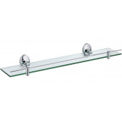 Полка стеклянная Fixsen Europa FX-21803 хром