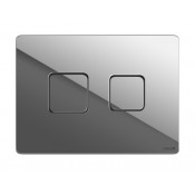 Клавиша смыва Cersanit Accento Square 63531 хром