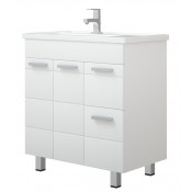 Тумба под раковину Corozo Денвер 80 Z2 SD-00000531 белый