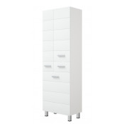 Шкаф-пенал Corozo Денвер Z1 60 SP-00000535 с б/к белый