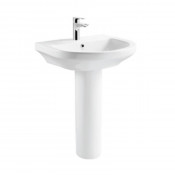 Раковина с пьедесталом Creo Archi AR3000+AR3010 белый