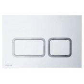 Кнопка смыва Ravak Twin Flat X01739 сатин