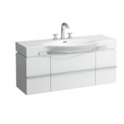 Тумба с раковиной Laufen Palace, с полотенцедержателем, белый матовый/хром