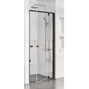 Душевая дверь Ravak Pivot PDOP1-90 03G70300Z1 черный/транспарент