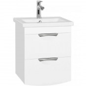 Тумба под раковину Style Line Жасмин-2 50 Люкс Plus ЛС-000010039 белый глянец