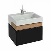 Тумба с раковиной Jacob Delafon Terrace EB1185-274/EXE9112-00 60 черный