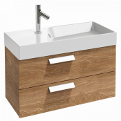 Тумба с раковиной Jacob Delafon Rythmik EB1303-E70+EXO112-00 арлингтонгский дуб