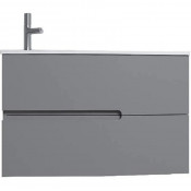 Тумба c раковиной Jacob Delafon Nona EB1888RU-442/EB1880RU-00 серый антрацит