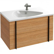 Тумба с раковиной Jacob Delafon Nouvelle Vague EB3030-E16/EXAR112-Z-00 cветлый орех