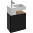 Тумба с раковиной Jacob Delafon Terrace EB1178-274+EGA012-00 50x30 черный