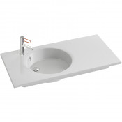 Раковина Jacob Delafon Odeon Rive Gauche EXAU112-Z-00 100 белый